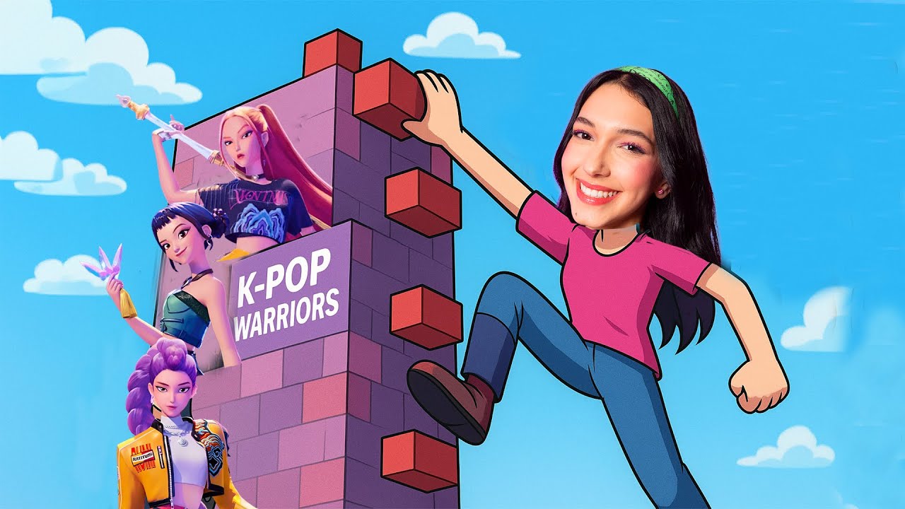 ENFRENTEI A TORRE DAS GUERREIRAS DO K POP