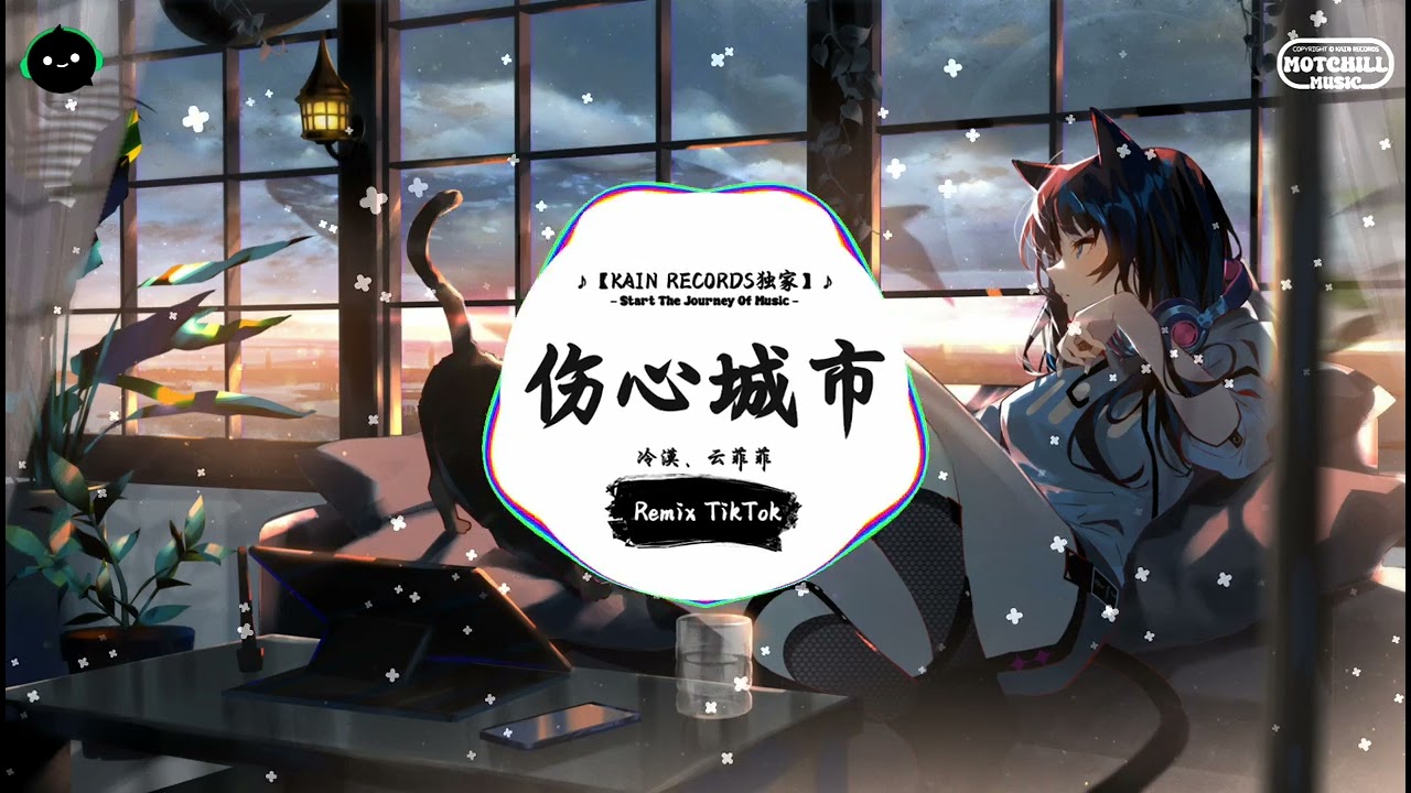 伤心城市 (抖音DJ版) - 冷漠、云菲菲『关于你们之间的故事，你总有牵强的解释。』♪ || 年度最佳抖音歌曲 | 抖音最火歌曲音 | 抖音 | TikTok •|• Douyin ♪