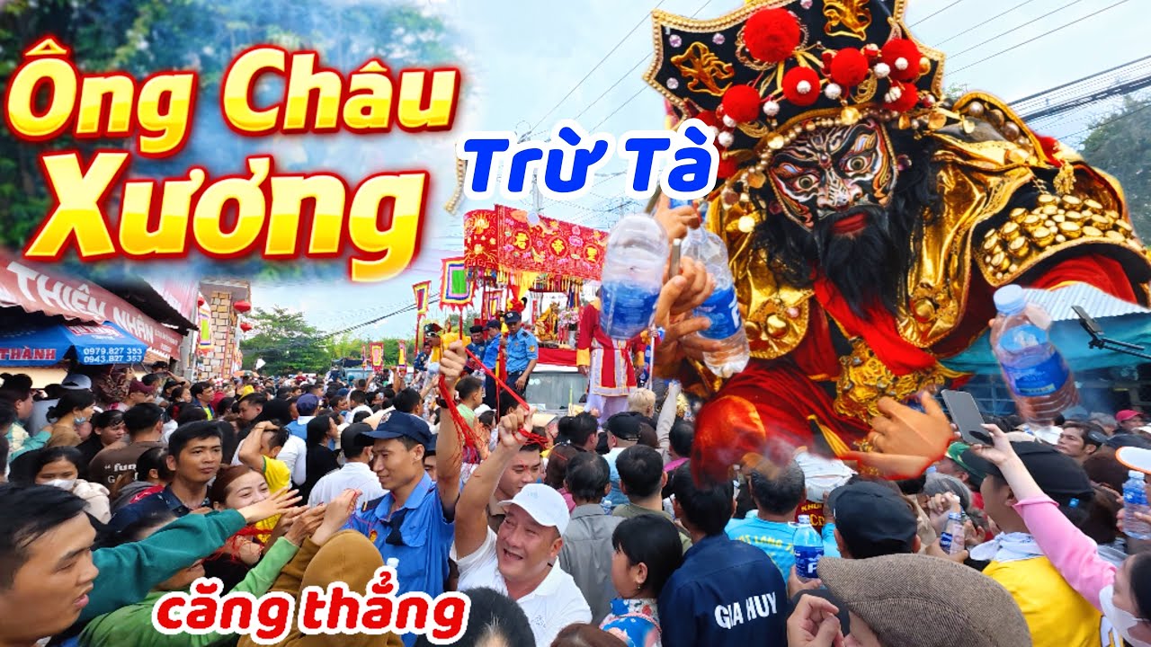 Choáng Ngợp Biển Người Chen Nhau Tại Lễ Nghinh Ông Châu Xương Lớn Nhất Miền Tây 2026 