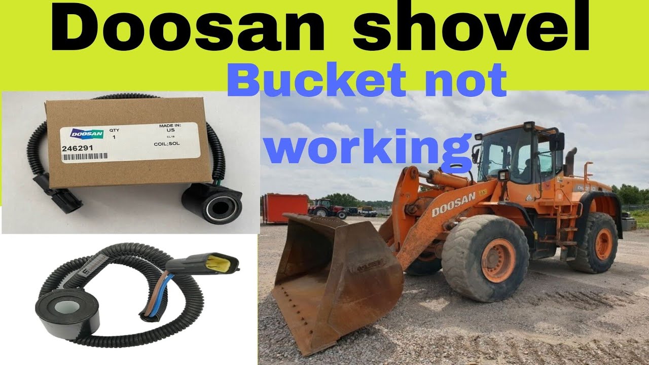 Daewoo Doosan wheel loader Bucket not working. abid iqbal