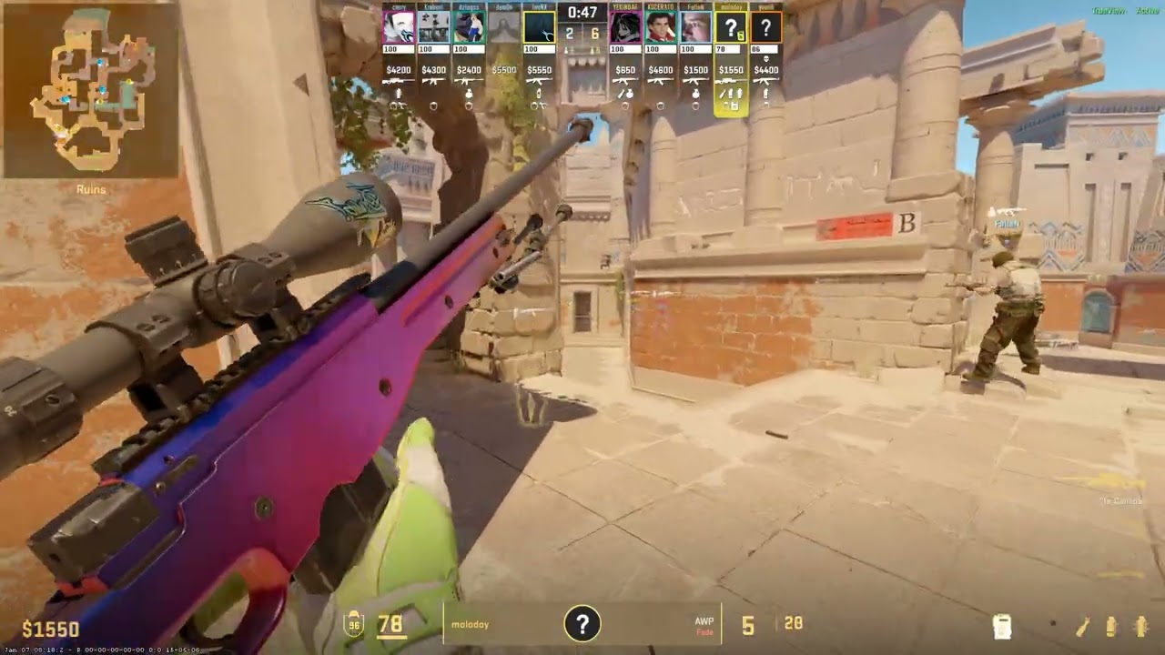 CS2 POV Demo FURIA molodoy (24/11) vs FUT (de_anubis) @ BLAST Bounty 2026 Season 1