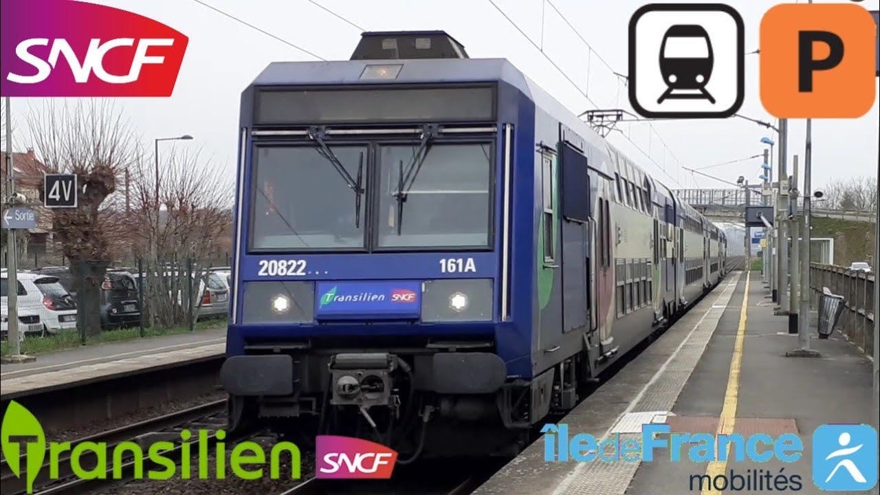 (FHD) Voyage entre Trilport et Paris Est à bord d'une Z20500 transilien de la ligne P à 140 KM/H 🤯🥰