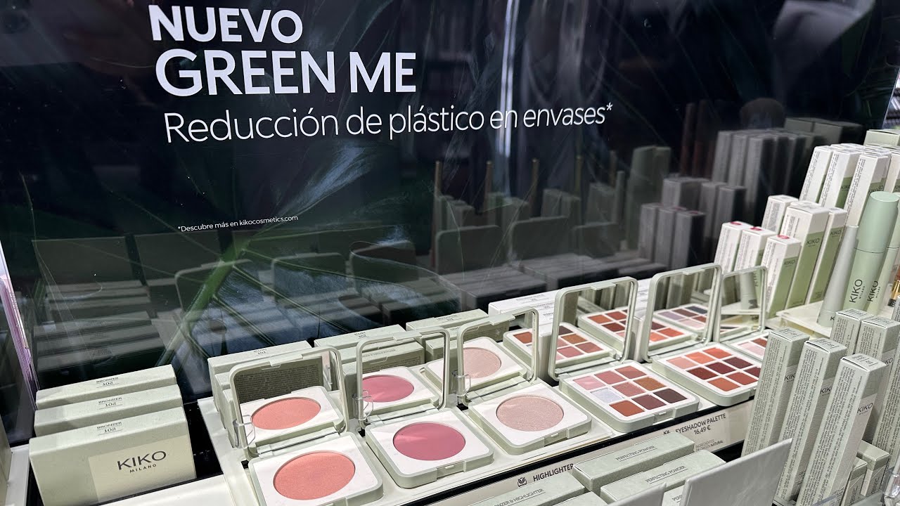 Colecci&oacute;n Kiko Milano Green Me 2023 #kikomilano #makeup #maquillaje