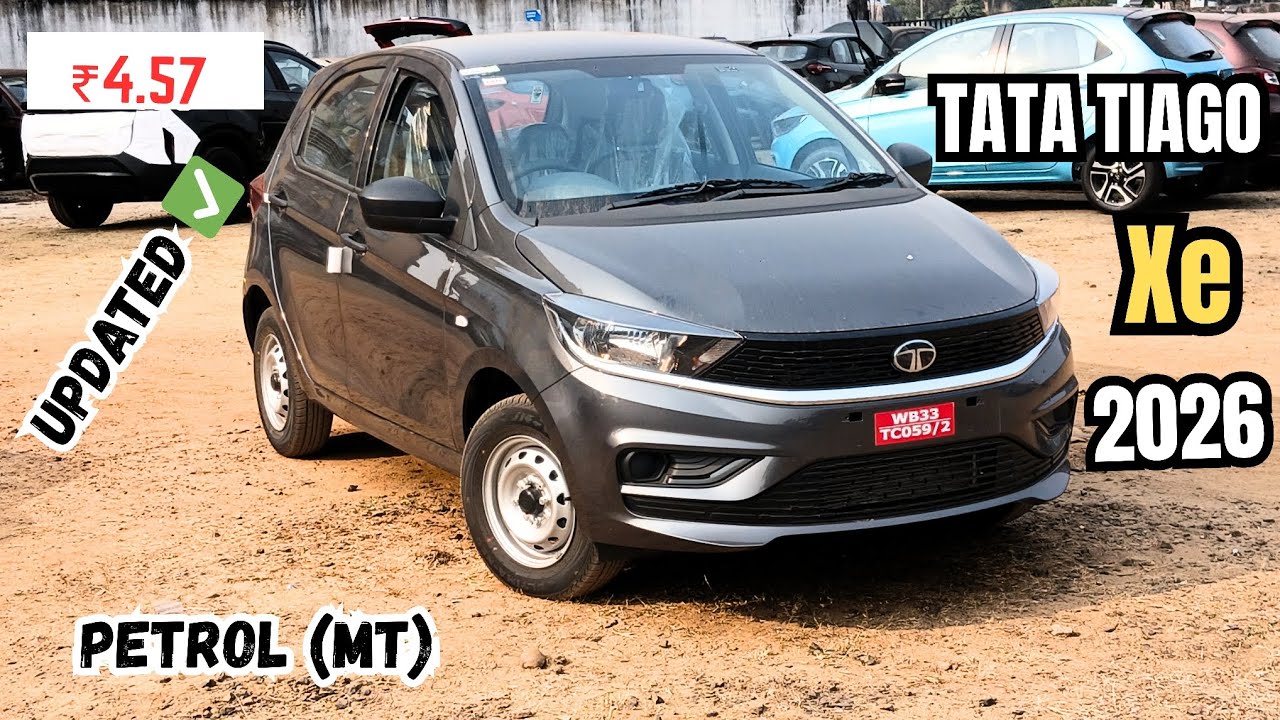 All New 2026 Tata Tiago Xe with new features and specifications ✅️