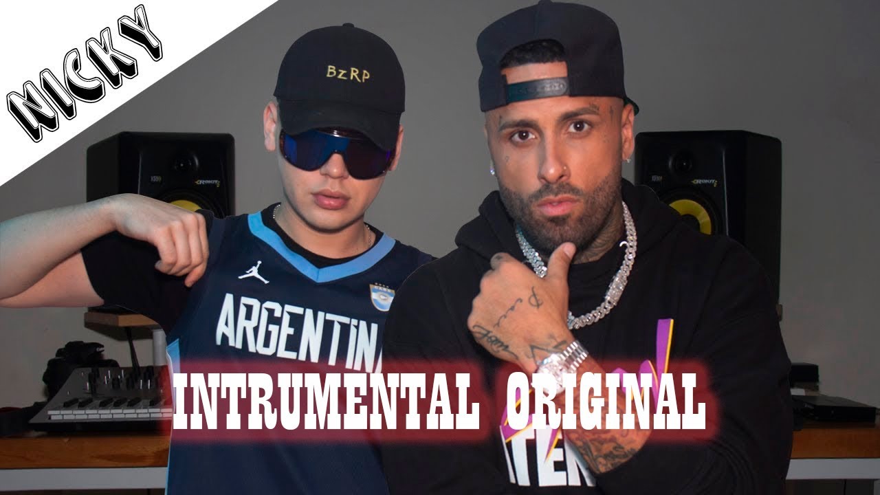 Instrumental Oficial - Nicky Jam || BZRP Music Sessions #41