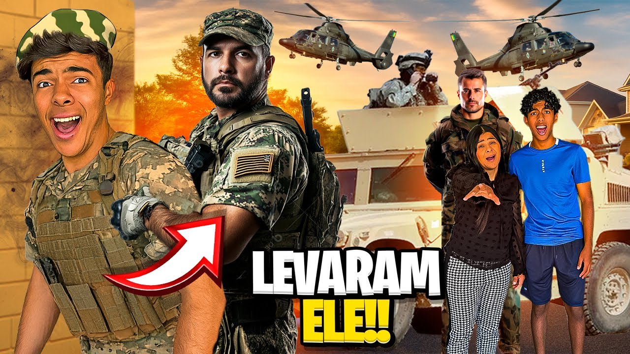CHEGOU O DIA OFICIAL DO ESTEVÃO IR PARA O EXÉRCITO MAS DESCOBRIMOS QUE… 😱