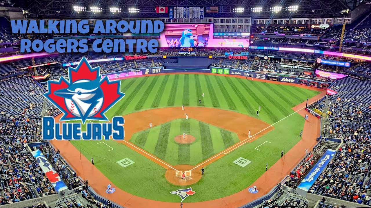 Walking Around Rogers Centre In Toronto, Ontario- Home Of The Blue Jays- April 2, 2025