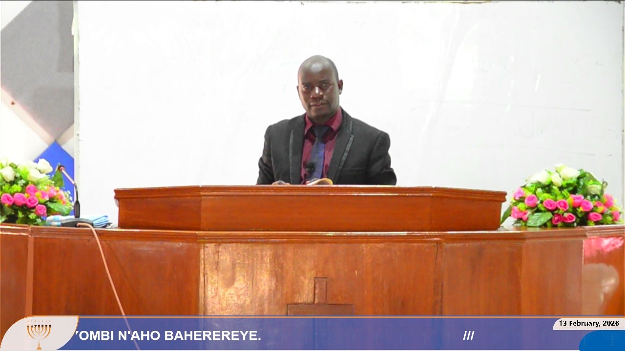 Gisenyi Christian Assembly -  13 February,  2026 - Brother  LAMION Philippe From Lilongwe/MALAWI