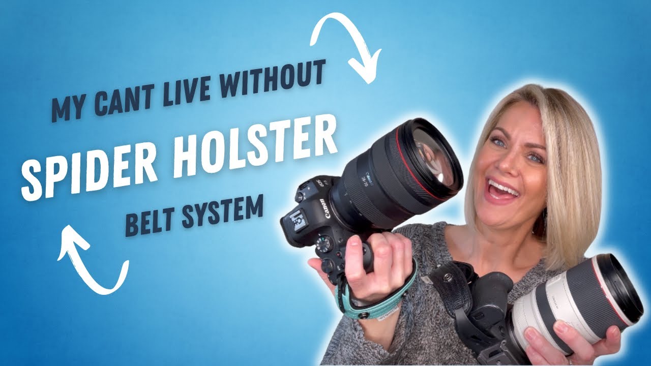 Wedding Photography Must Haves : The Spider Holster SpiderPro Camera Belt System and Hand Straps