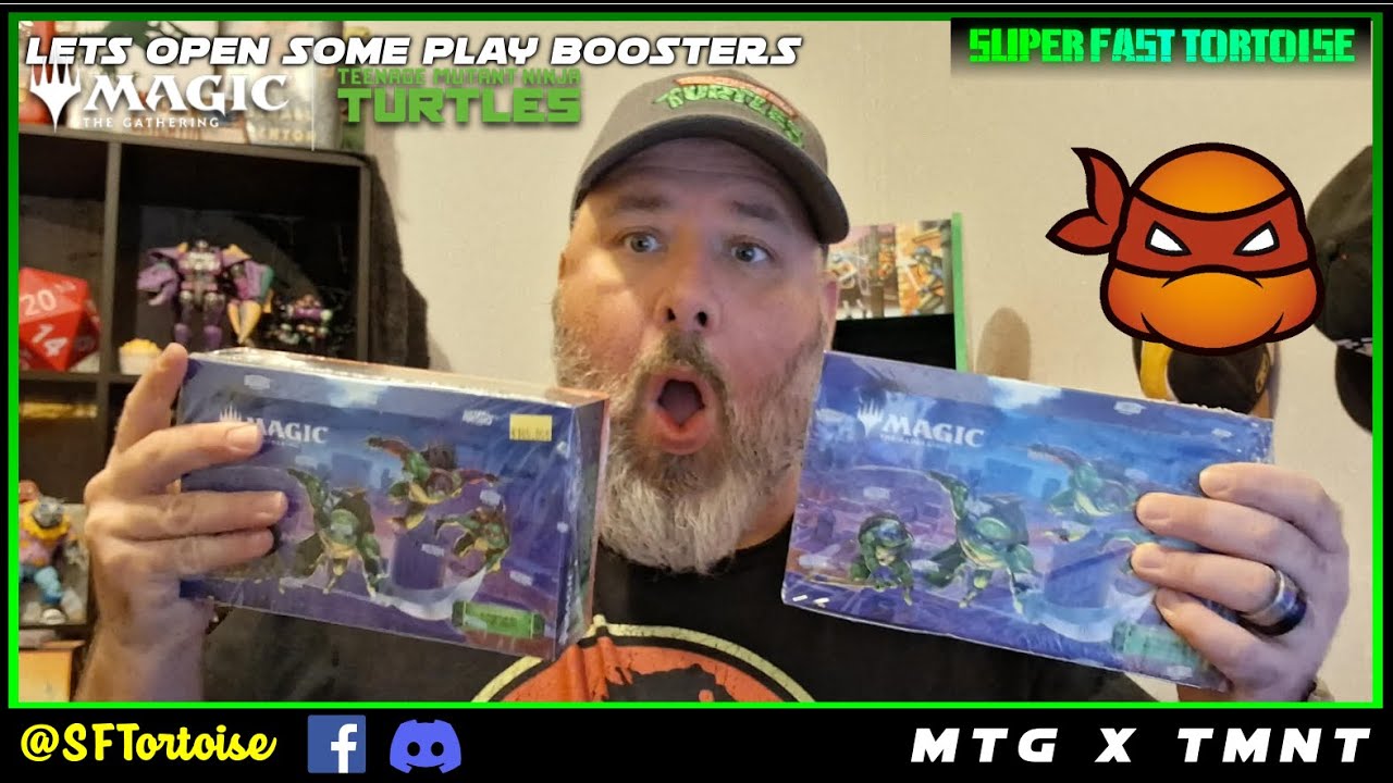 TMNT X MTG PLAY BOOSTER BOX OPENING | RANDOM LIVE | Super Fast Tortoise