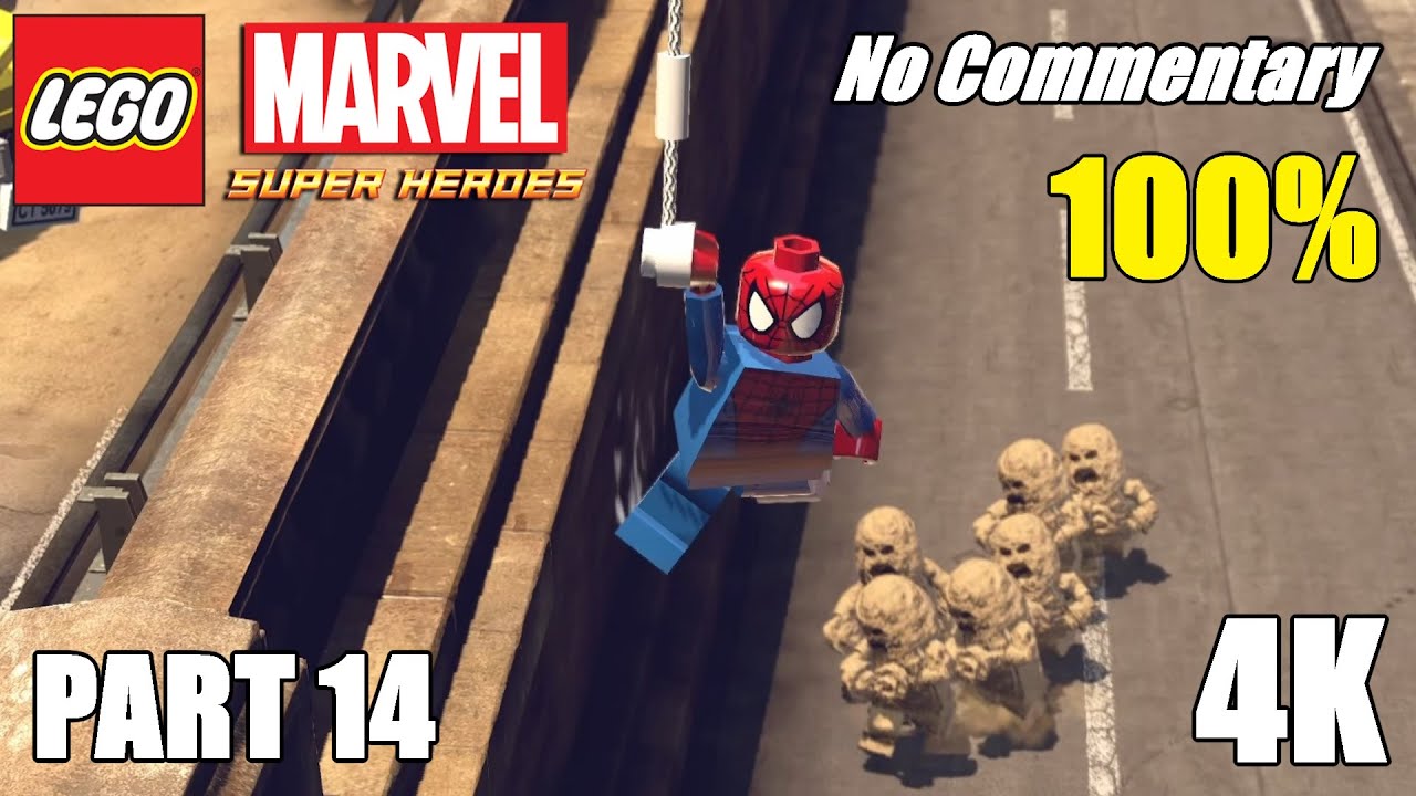 LEGO Marvel Super Heroes (PC) – Part 14 | 100% Full Playthrough [4K No Commentary]