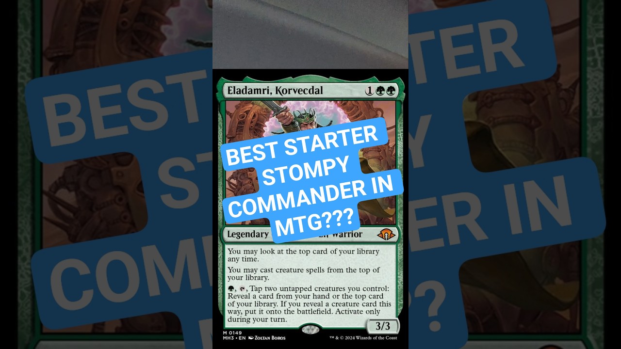 whats the best starter stompy deck? #mtg #edh #mtgcommander #mtgarena #mtgcommunity