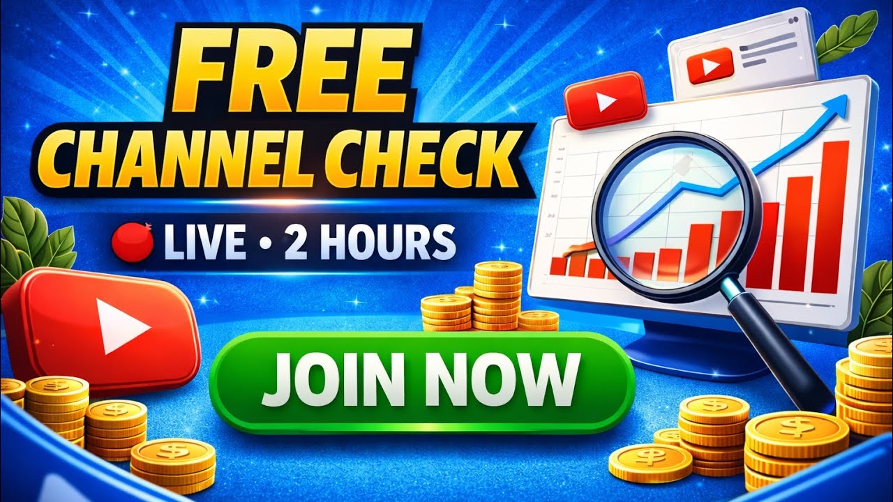 🔥 Live Channel Review | Organic Promotion Tips | Grow Your YouTube Fast