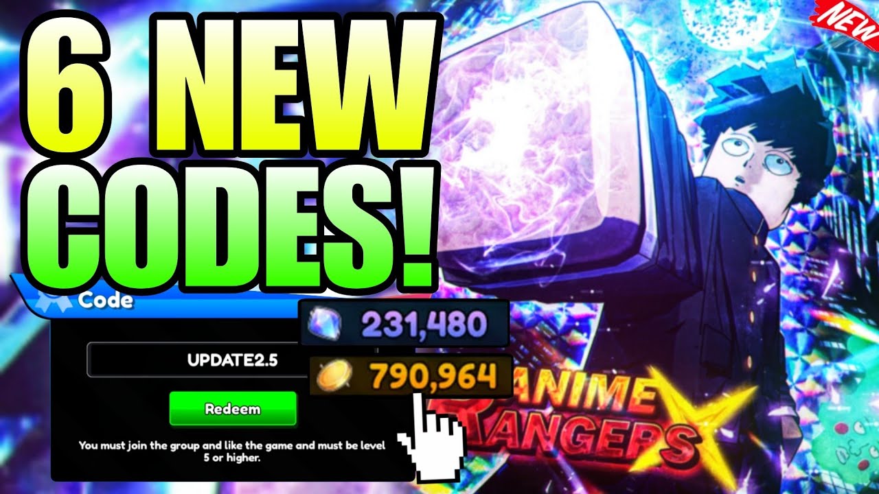 *UPDATE CODES* ALL WORKING CODES FOR ANIME RANGERS X IN 2026 - ROBLOX ANIME RANGERS X CODE IN 2026