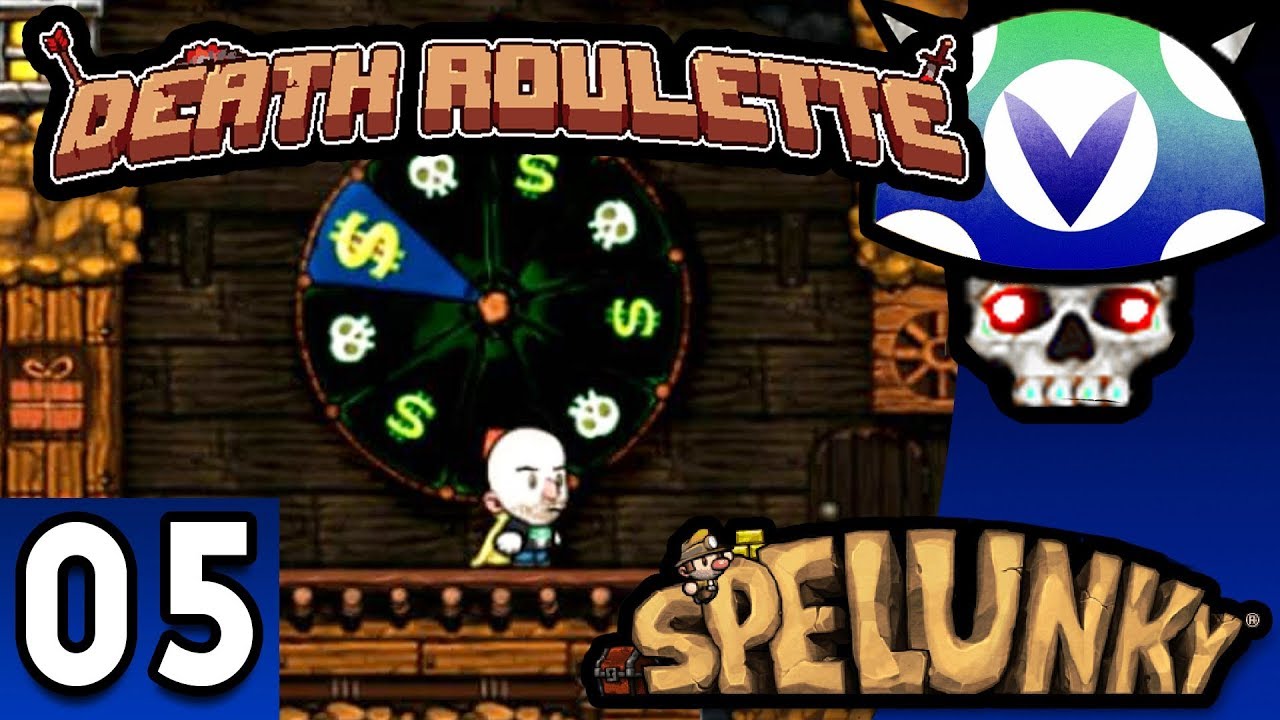 [Vinesauce] Joel - Spelunky ( Death Roulette Part 5 )