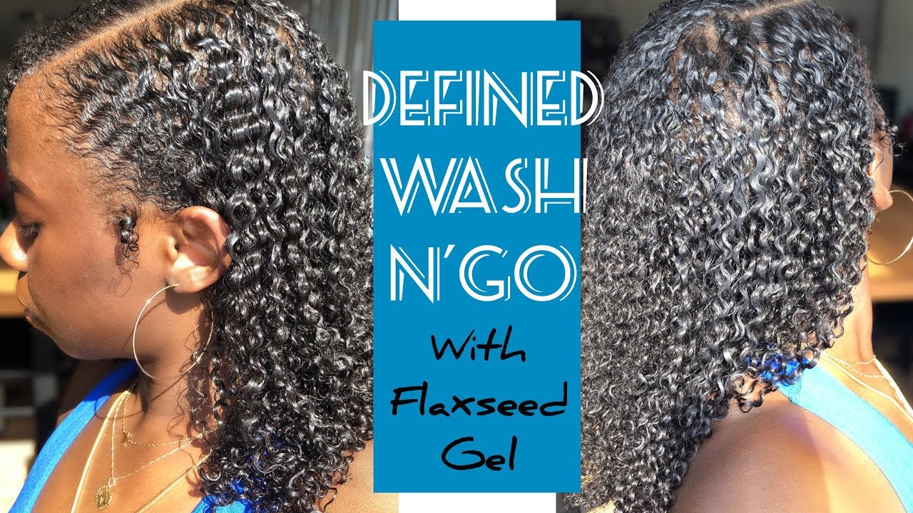 Quick & Defined Wash n' Go with the OG Method | Oil & Gel