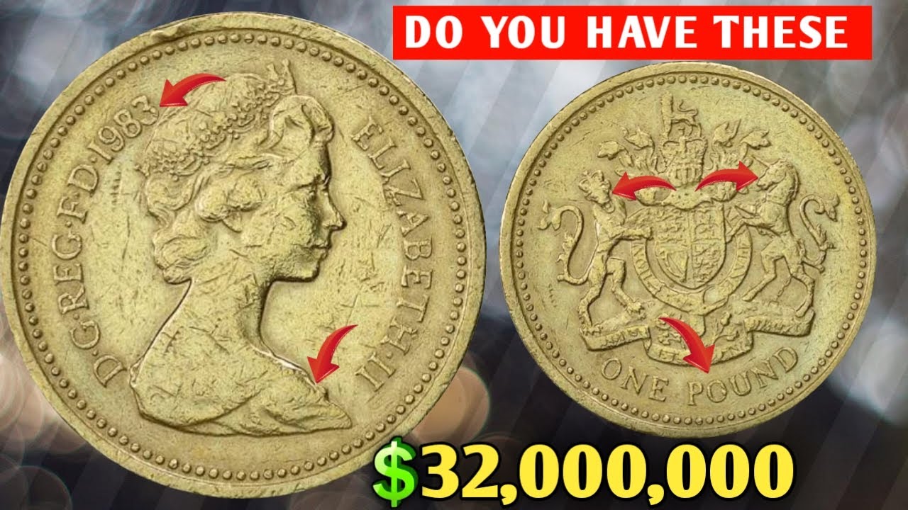 1983 UK Elizabeth 1983 One Pound Coin Value | How Much is a 1983 One Pound Worth?