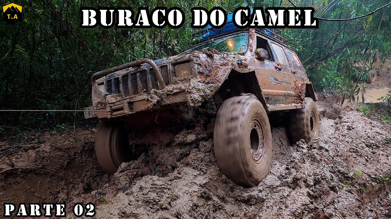 4x4 EXTREMO - Trilha mais Famosa do BR - Dia 2 - XJ, Troller e Willys Turbo
