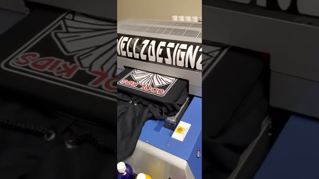 Omniprint Freejet330tx Printing on Hoodie (DTG) Direct To Gartment