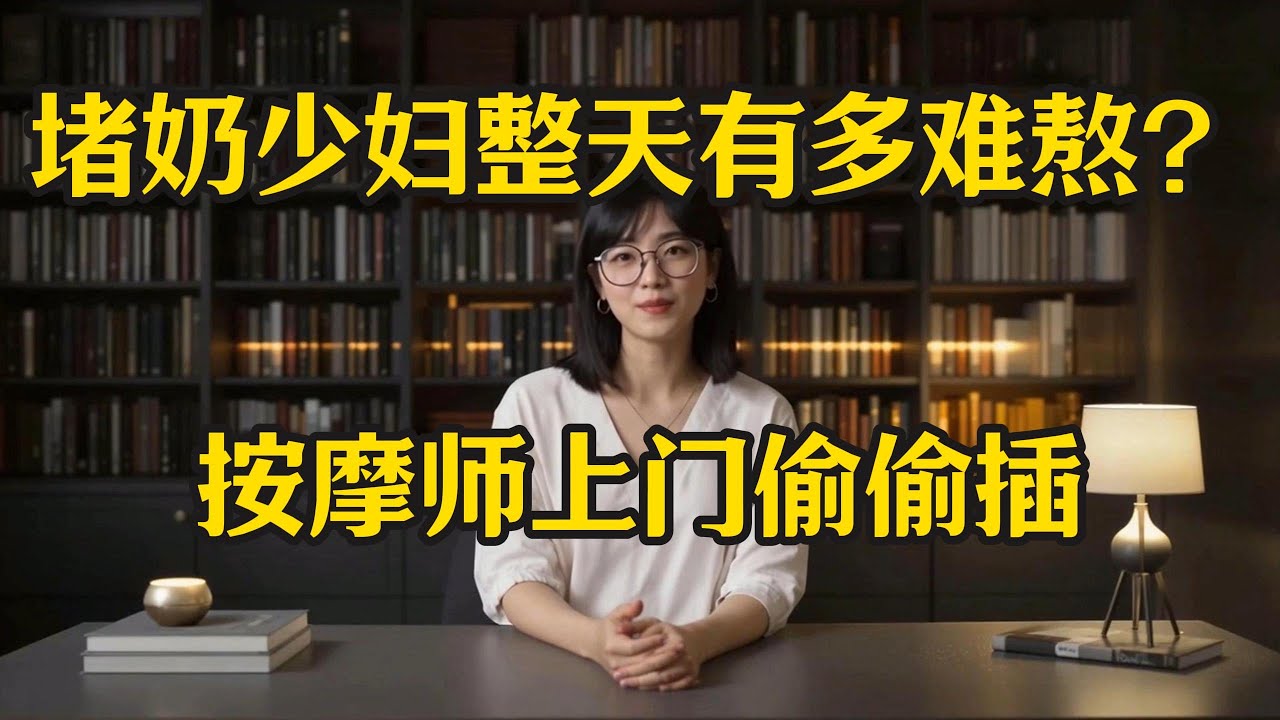 堵奶少妇整天有多难熬？不仅要伺候小孩，还要伺候大人
