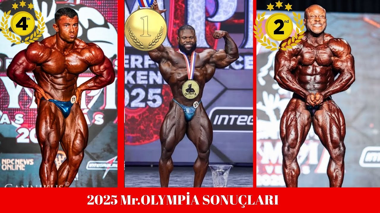 NİHAT KAYA 4.OLDU 2025 MR OLYMPİA 212 SONUÇLARI