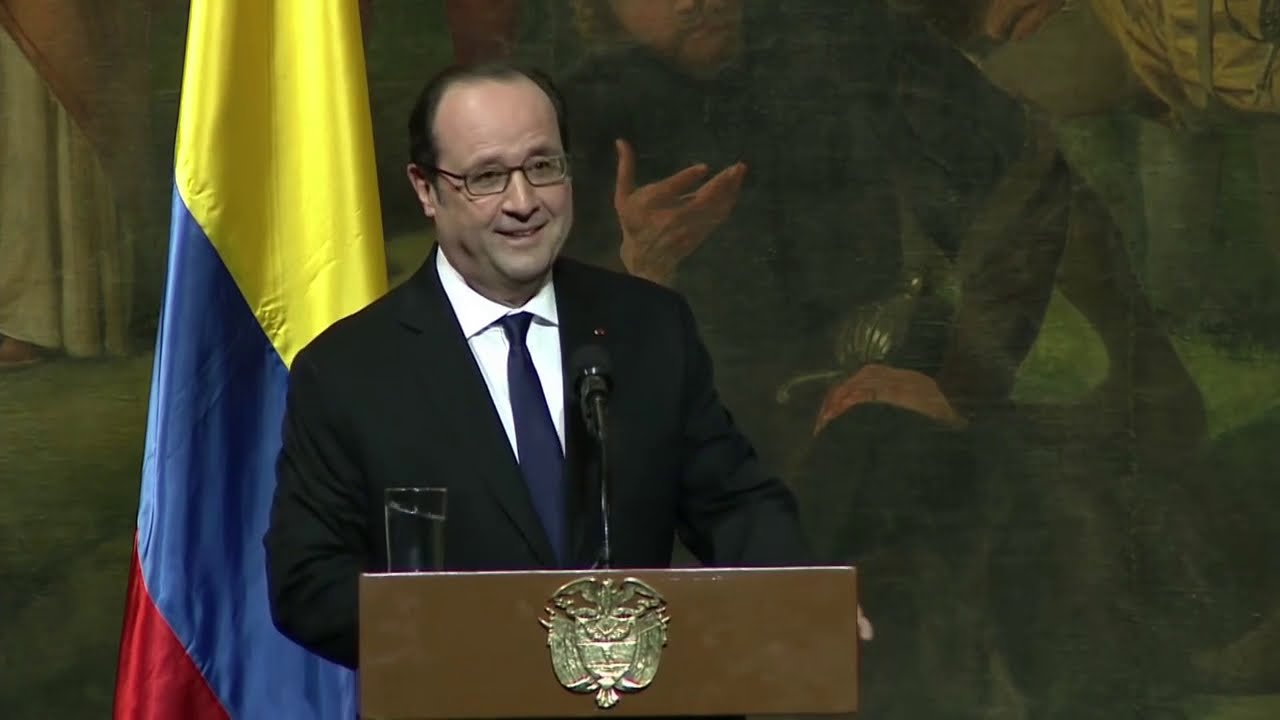 Ouverture protocolaire de l'Année France-Colombie 2017 au Teatro Colon de Bogota
