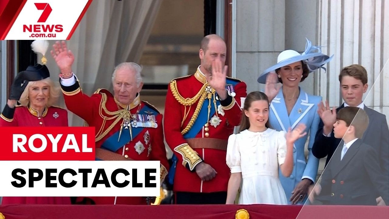 Prince Louis steals the show at the Royal spectacle of the year | 7NEWS