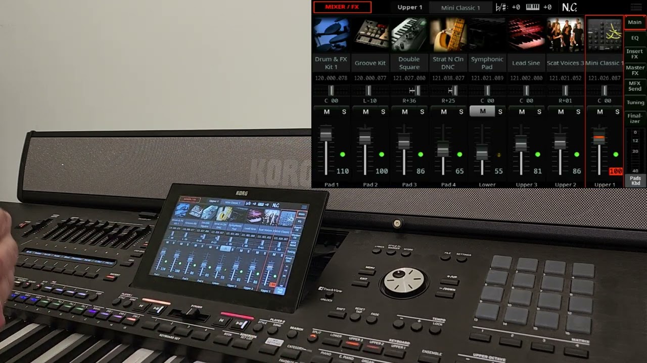 Korg Pa5x - OS_1_4 - Recording Studio