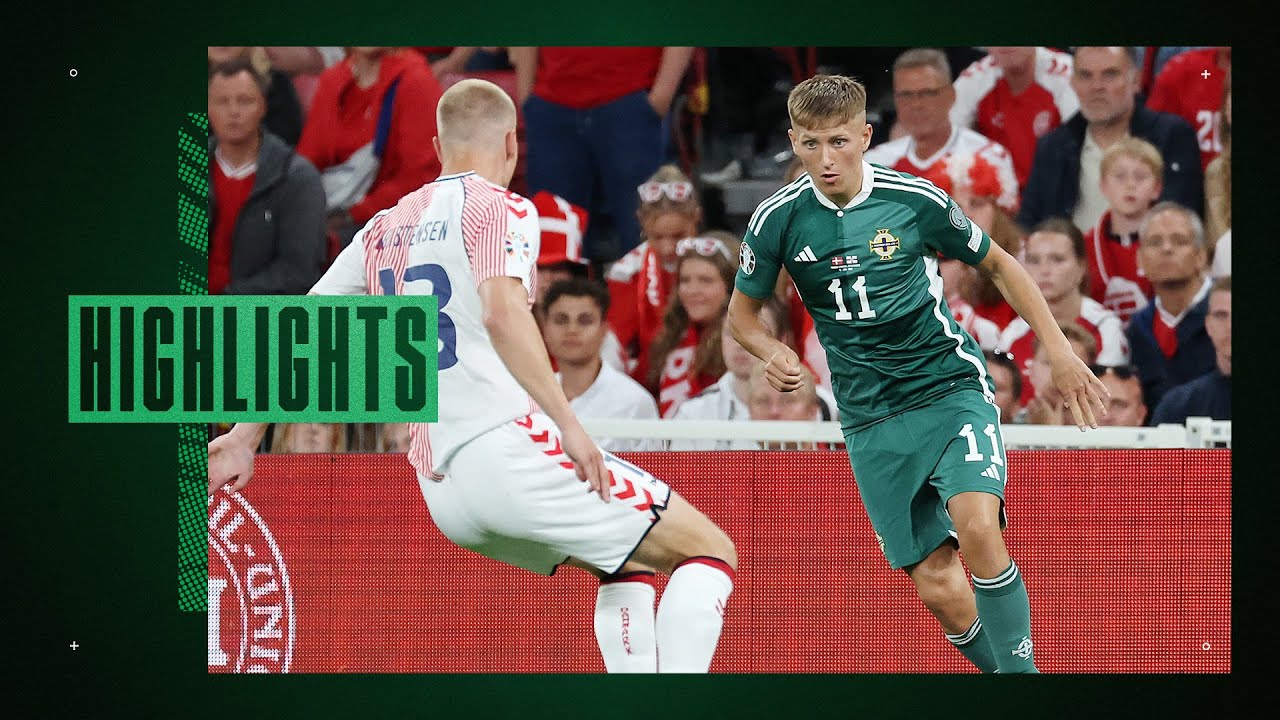 Highlights | Denmark 1-0 Northern Ireland | Euro 2024 qualifier