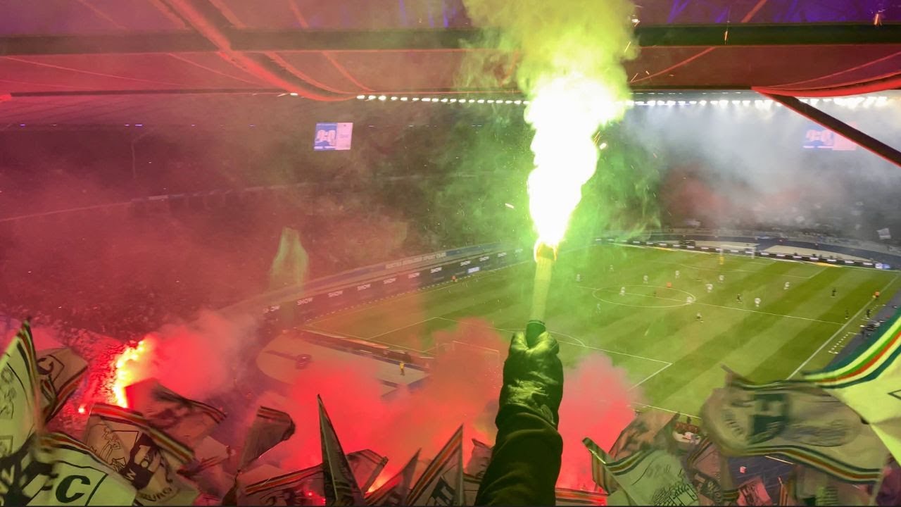 The Chaos, The Pyros & Protests - Hertha BSC v 1.FC Magdeburg