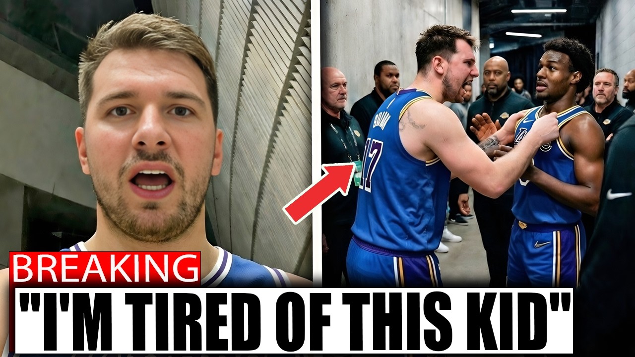 Luka Doncic Finally EXPLODES on Bronny After Secret Agreement 🔥