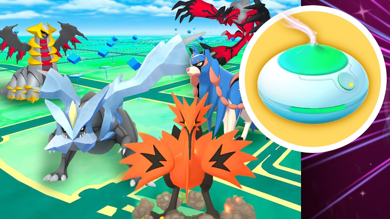 Legendäre Pokémon in der Wildnis, aber nur 3 Tage lang!