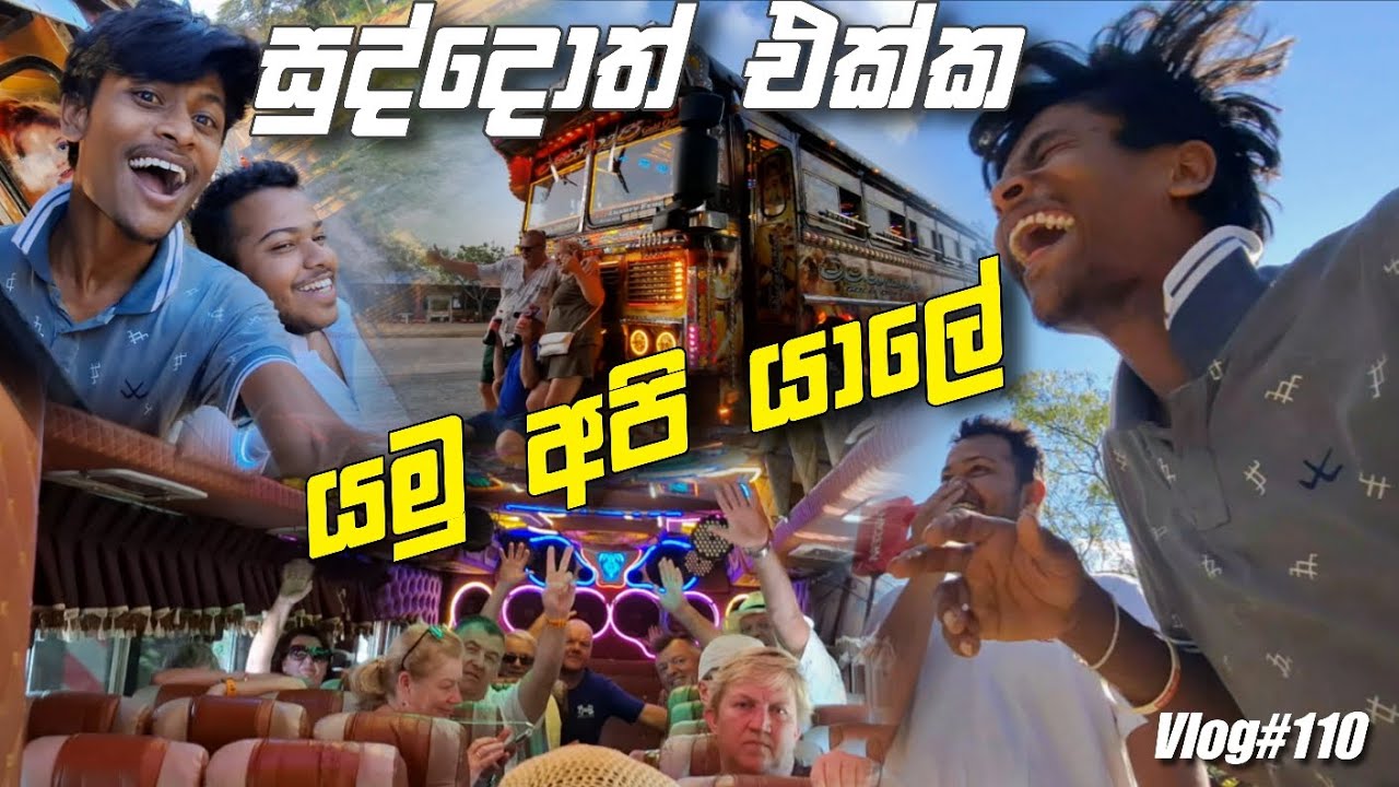 VLOG#110 අපේ ලංකාවෙ අය බනින / සුද්දොත් යන්න ආස Srilankan Party Bus💫 @lemontreekandy