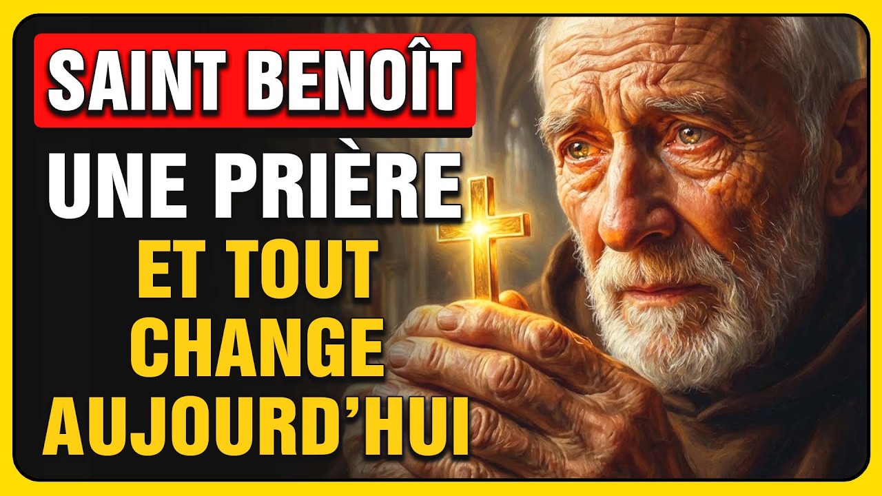 Prie MAINTENANT avec SAINT BENOÎT et Vois ta Maison LIBÉRÉE de tout Mal !