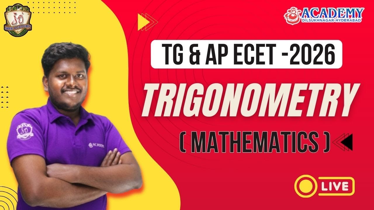 TRIGONOMETRY ECET MATHS