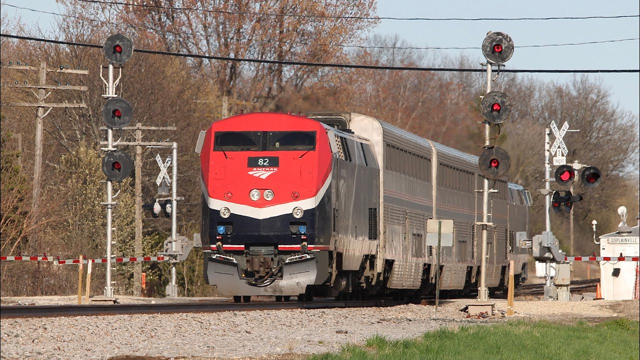 5 Train Rush Hour at Duplainville, WI
