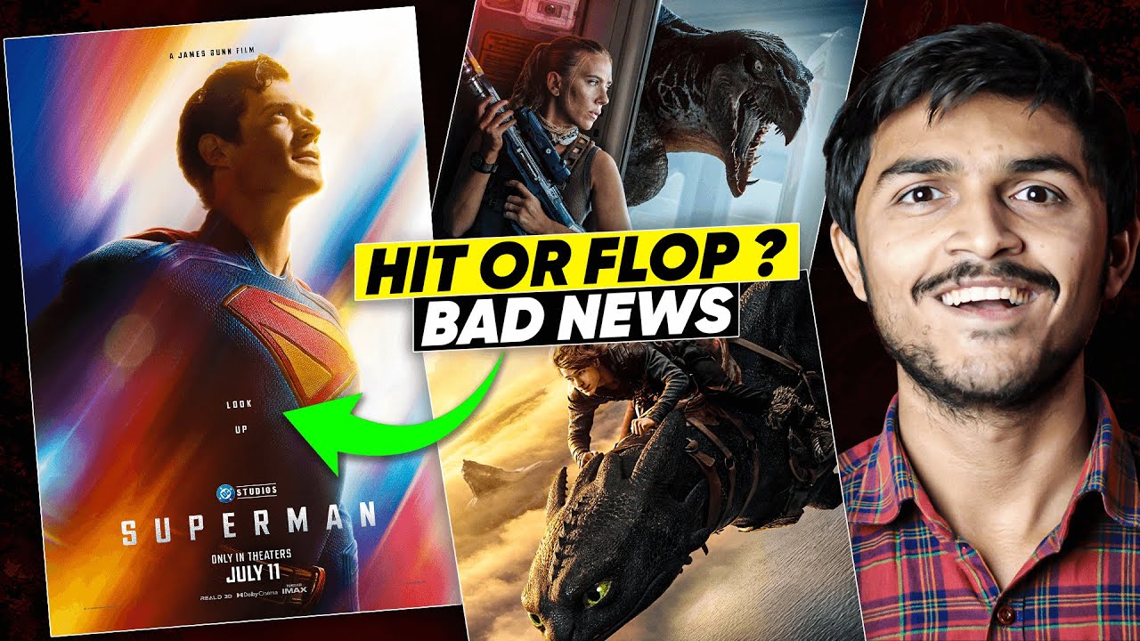 Superman Box Office Collection | F1 The Movie, Jurassic World Rebirth and Many More Box Office