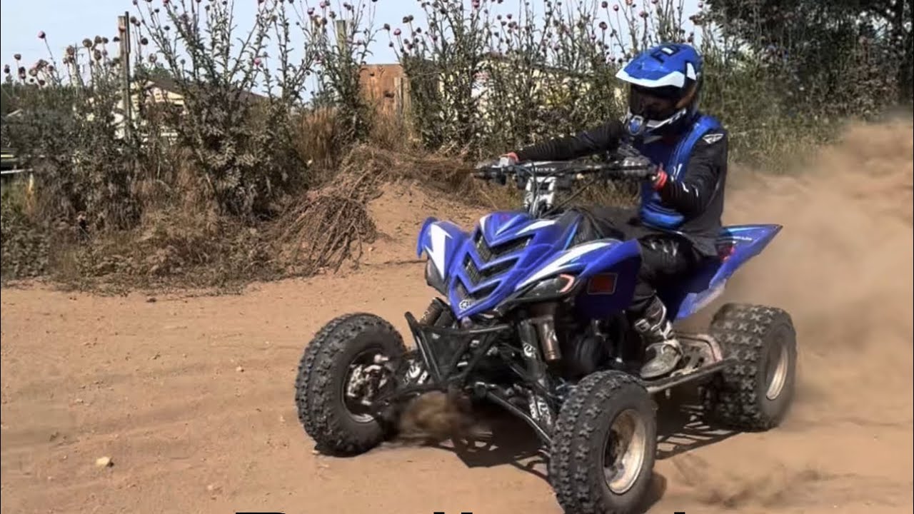 A Lap on the Badlands MX Track on my Raptor 700