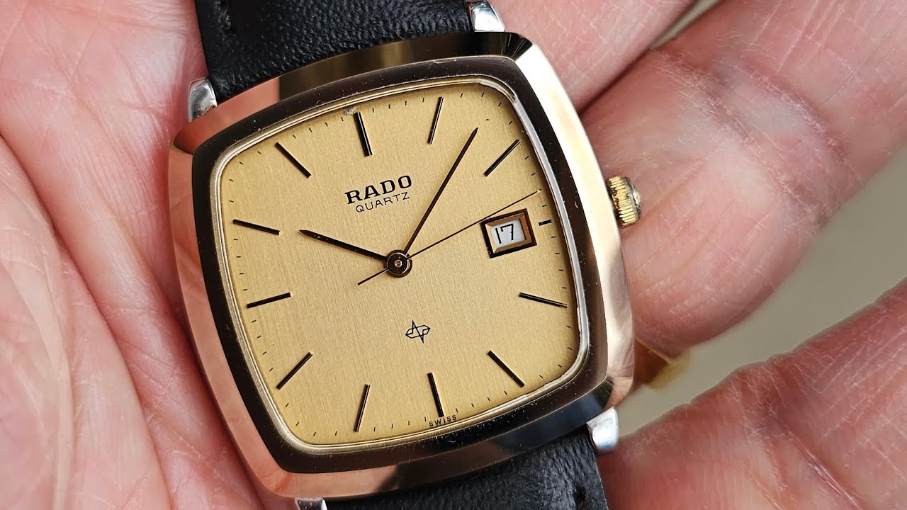 Rado TV Vintage vỏ đá đẹp và lịch lãm