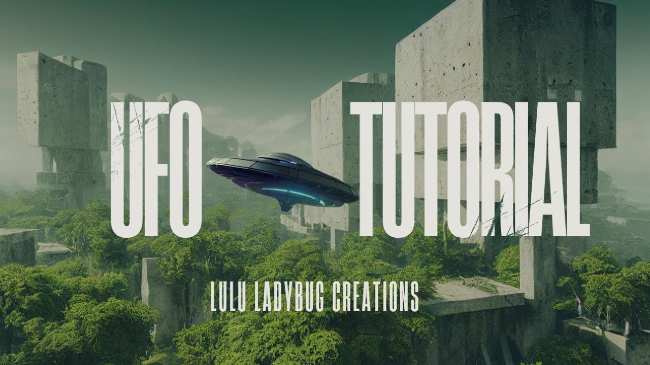 FOREST UFO TUMBLER TUTORIAL