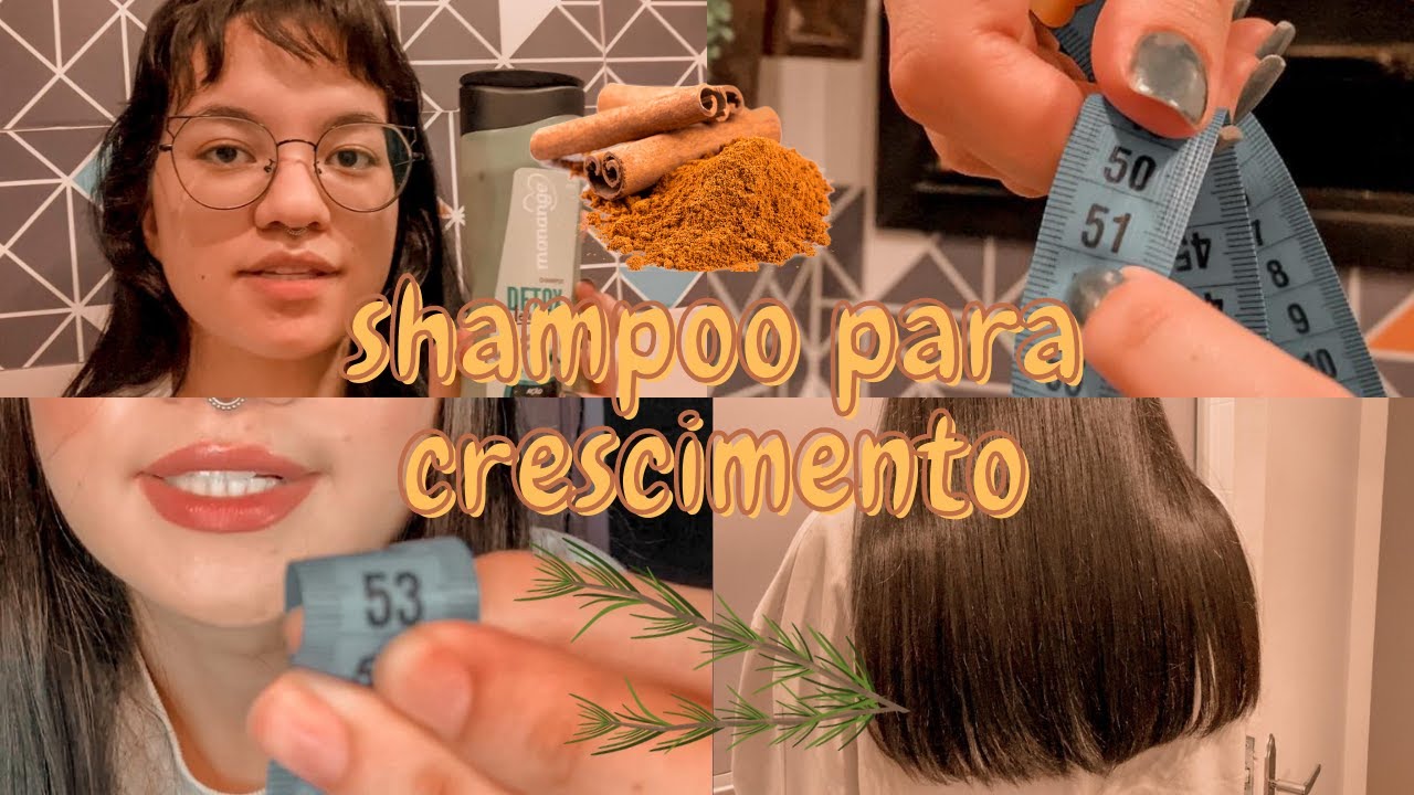 shampoo bomba caseiro para crescimento capilar | *testei por 30 dias*