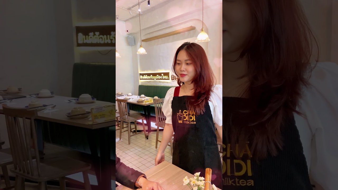 Thả th&iacute;nh Tr&agrave; đ&agrave;o cam - Pam Pam #chillthai #chadidi #shorts