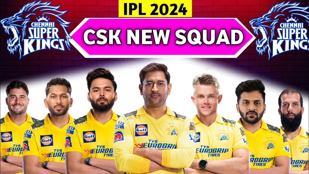 CSK Best Target Players for IPL 2024 | CSK Squad 2024 | CSK Target Players 2024 Auction | CSK 2024-6