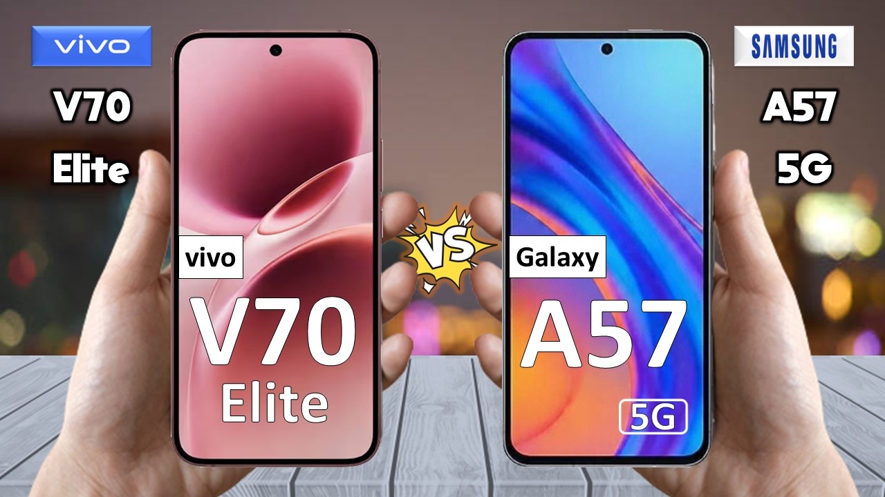 vivo V70 Elite Vs Samsung Galaxy A57 - Full Comparison 🔥 Which is BEST for You?