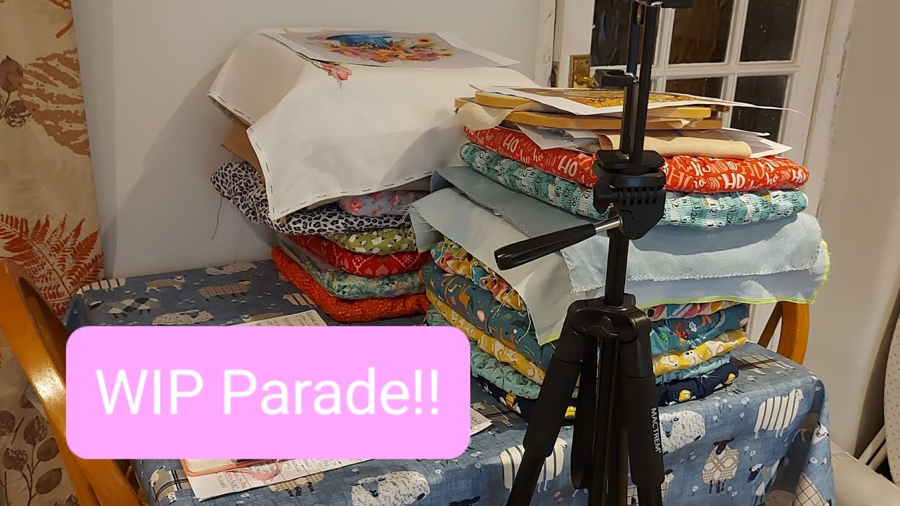 Flosstube #14 WIP Parade!!