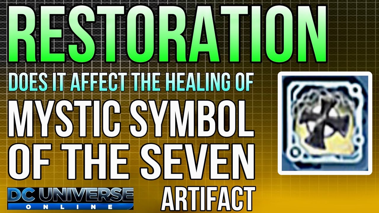 DCUO Is Mystic Symbol of the Seven Affected by Restoration