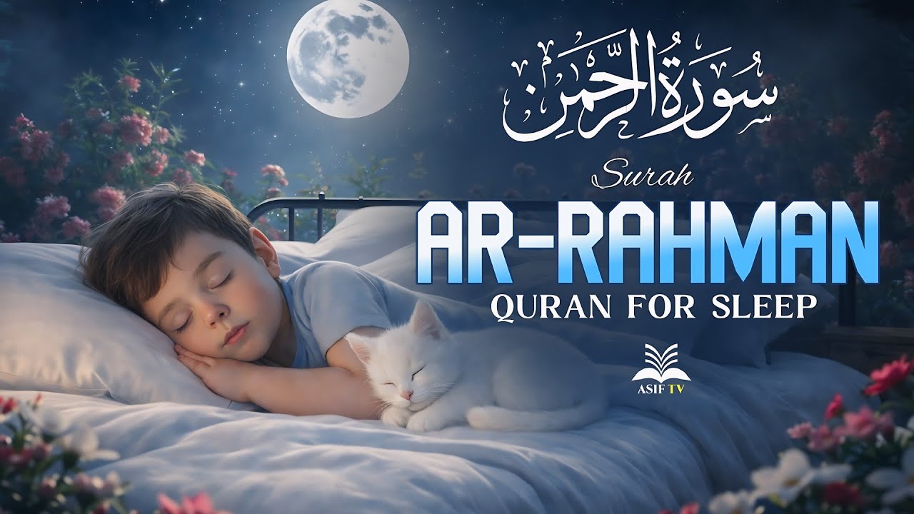 Surah Ar Rahman سورة الرحمن | Calm Lofi Quran Recitation for Deep Sleep | #lofiquran