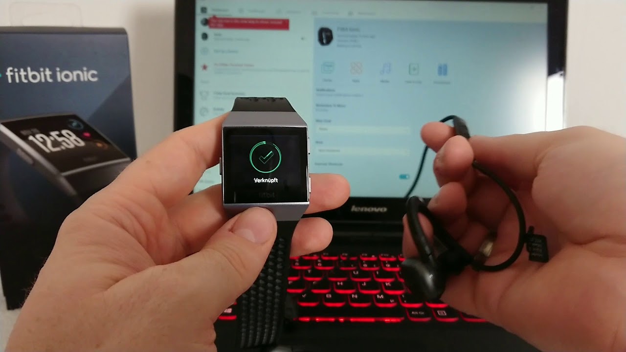 Fitbit Ionic - Music transfer and bluetooth headset pairing
