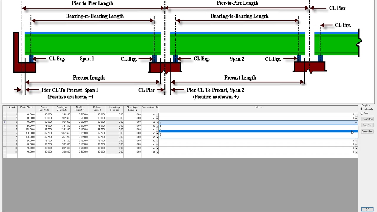 LEAP Bridge Concrete - Multiple Units in Superstructure