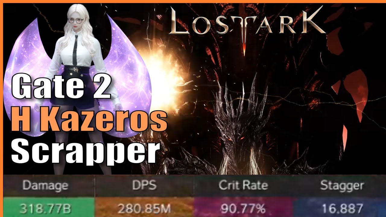 New Week, New Brain. H Kazeros Gate 2 (Taijutsu Scrapper) | Lost Ark